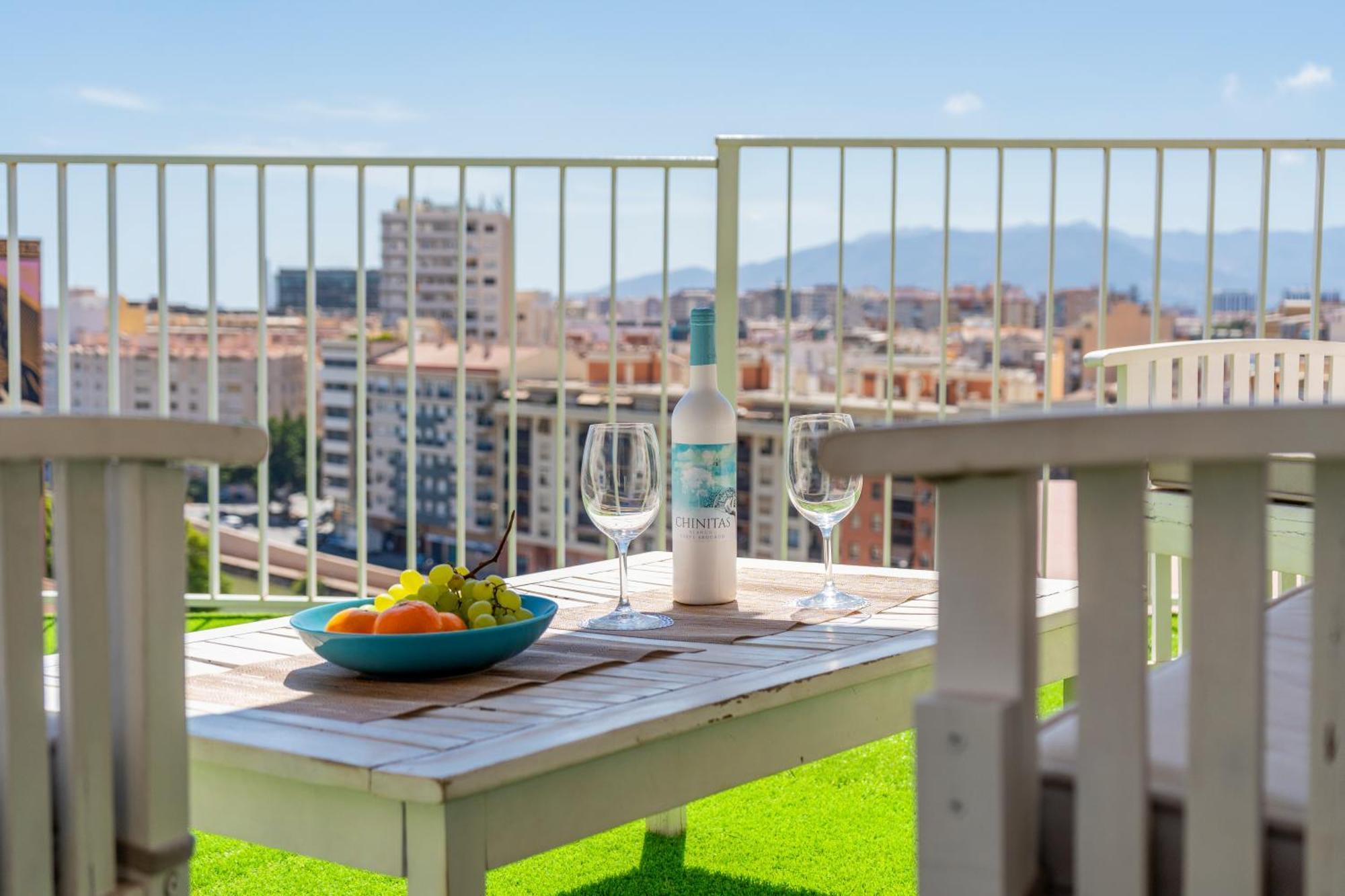 Sea Views Penthouse City Center Malaga Ngoại thất bức ảnh